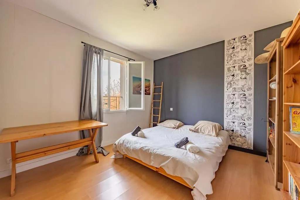 La Quietude, Maison Paisible Avec Piscine Moissac Apartamento
